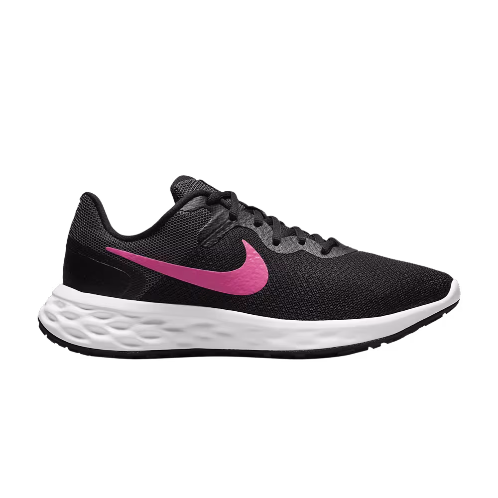 Nike Women's Revolution 6 Next Nature Black Hyper Pink