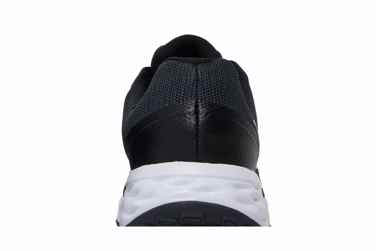 Nike Women's Revolution 6 Next Nature Black White, view 8