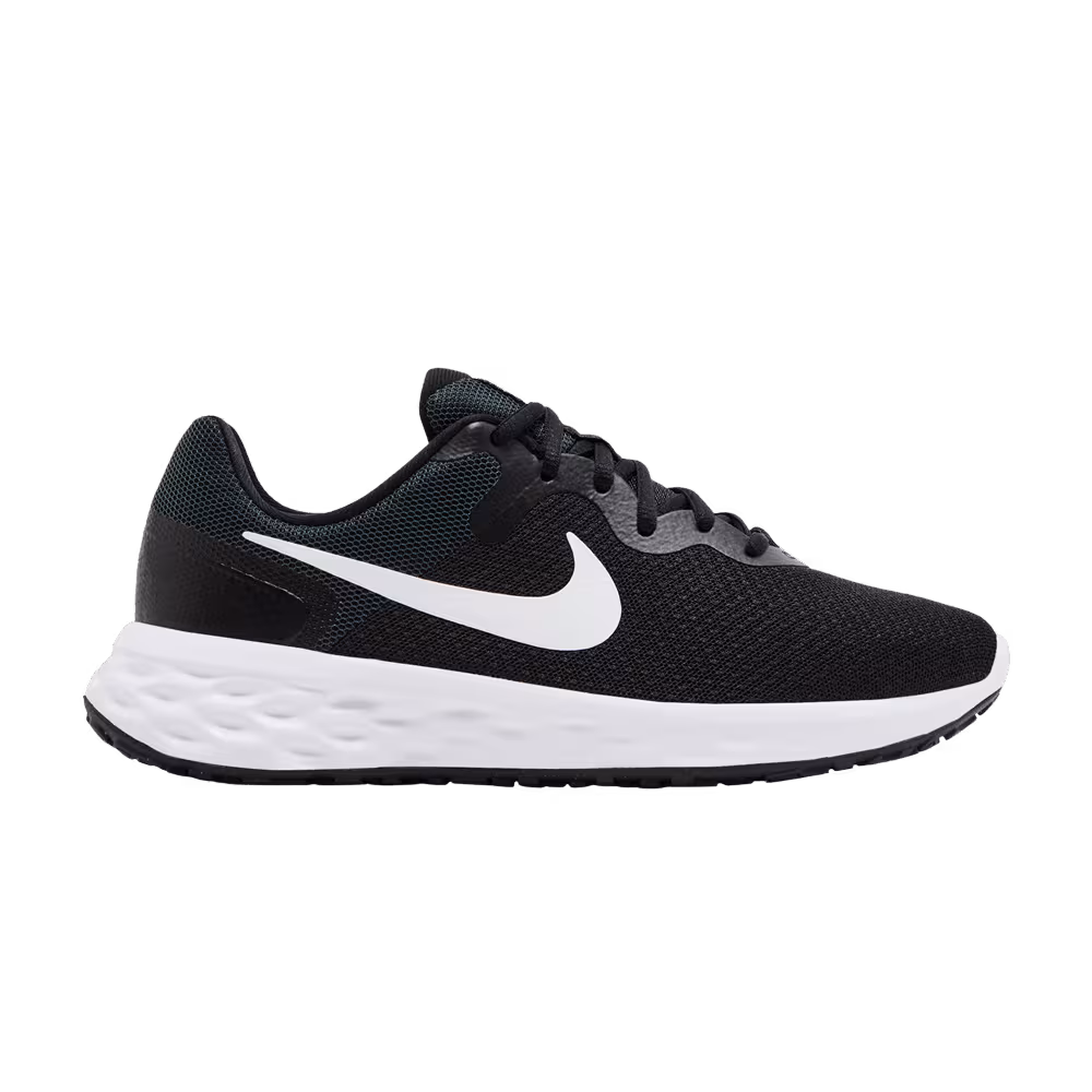 Nike Women's Revolution 6 Next Nature Wide Black White