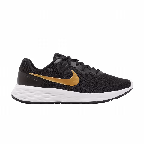 Nike Revolution 6 'Black Metallic Gold'