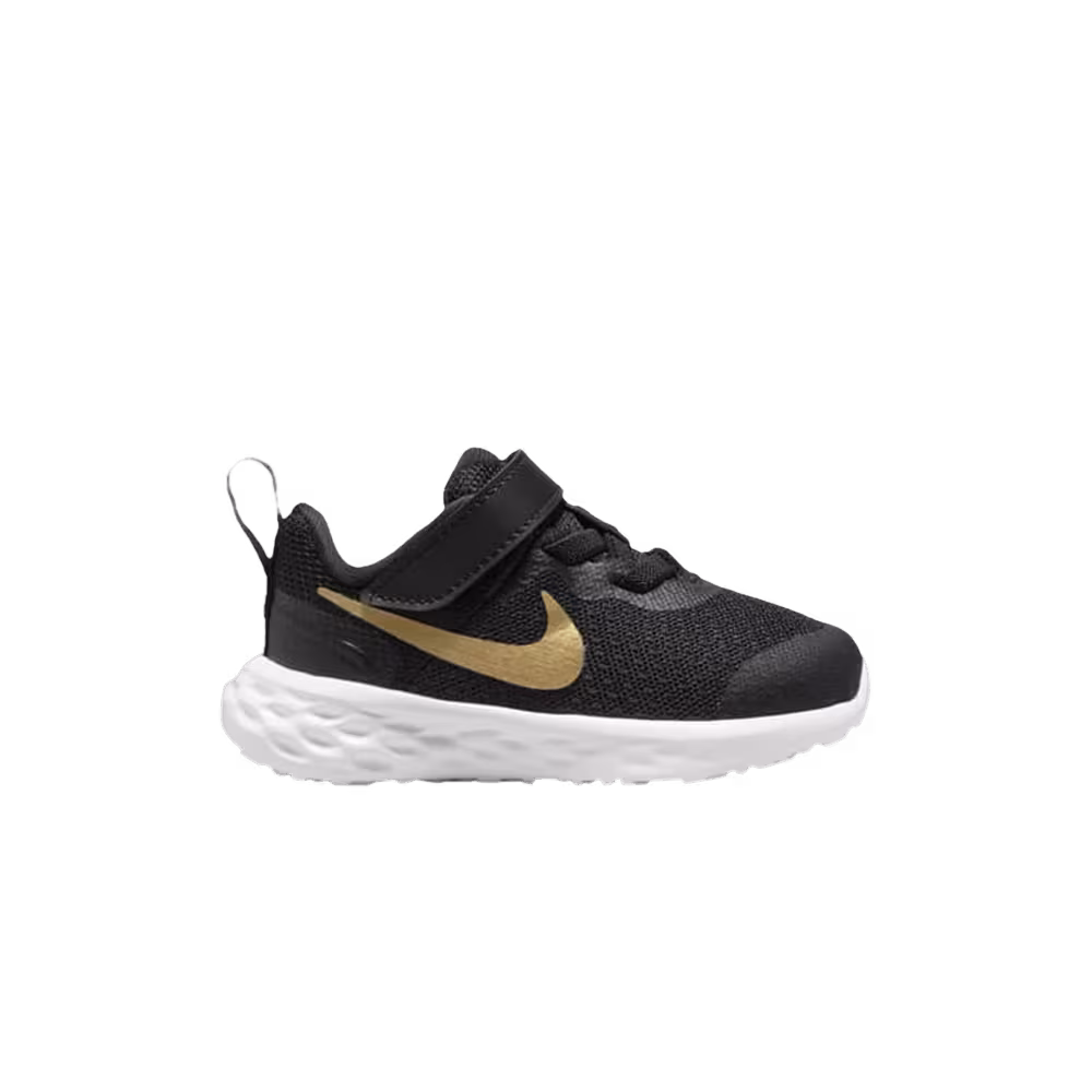 Nike Revolution 6 TD Black Metallic Gold