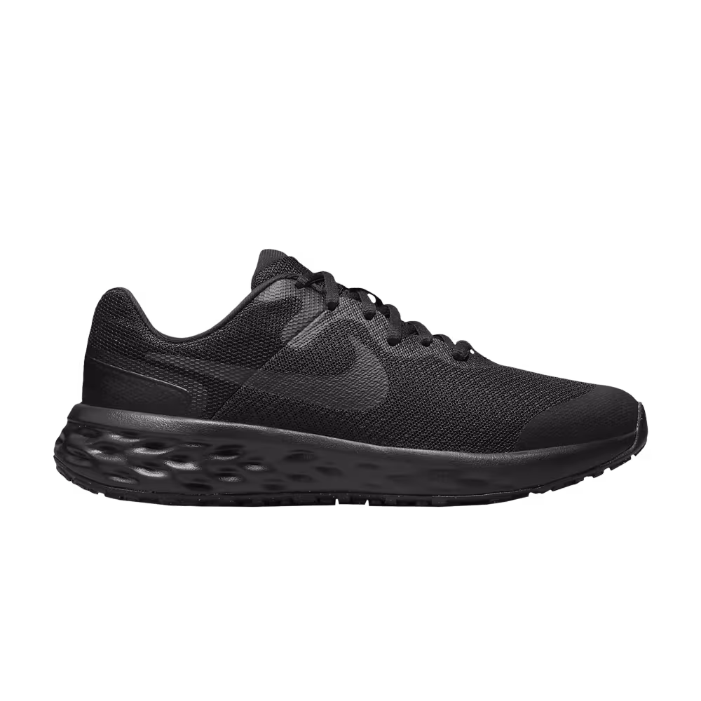 Nike Revolution 6 GS Black Dark Smoke Grey