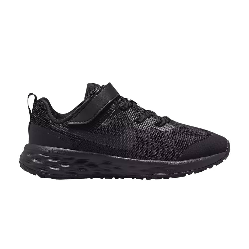Nike Revolution 6 PS Black Dark Smoke Grey