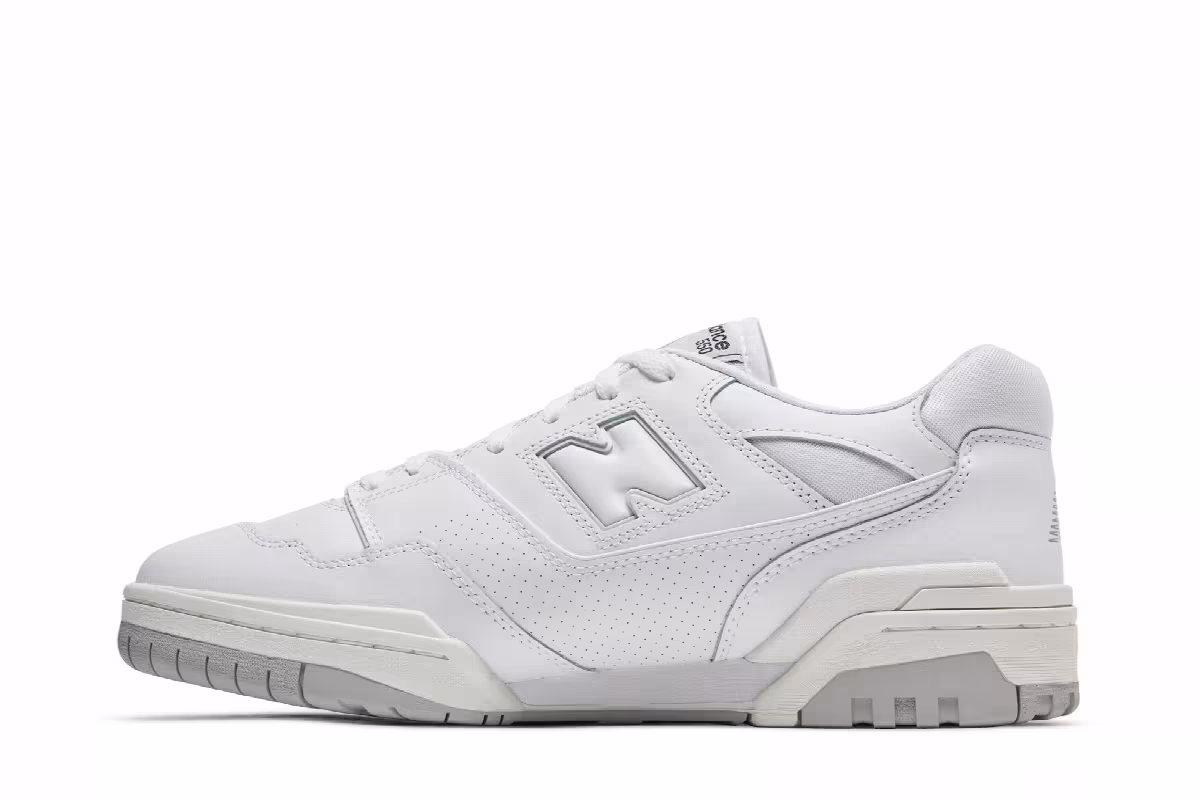 New Balance 550 White Grey, view 4