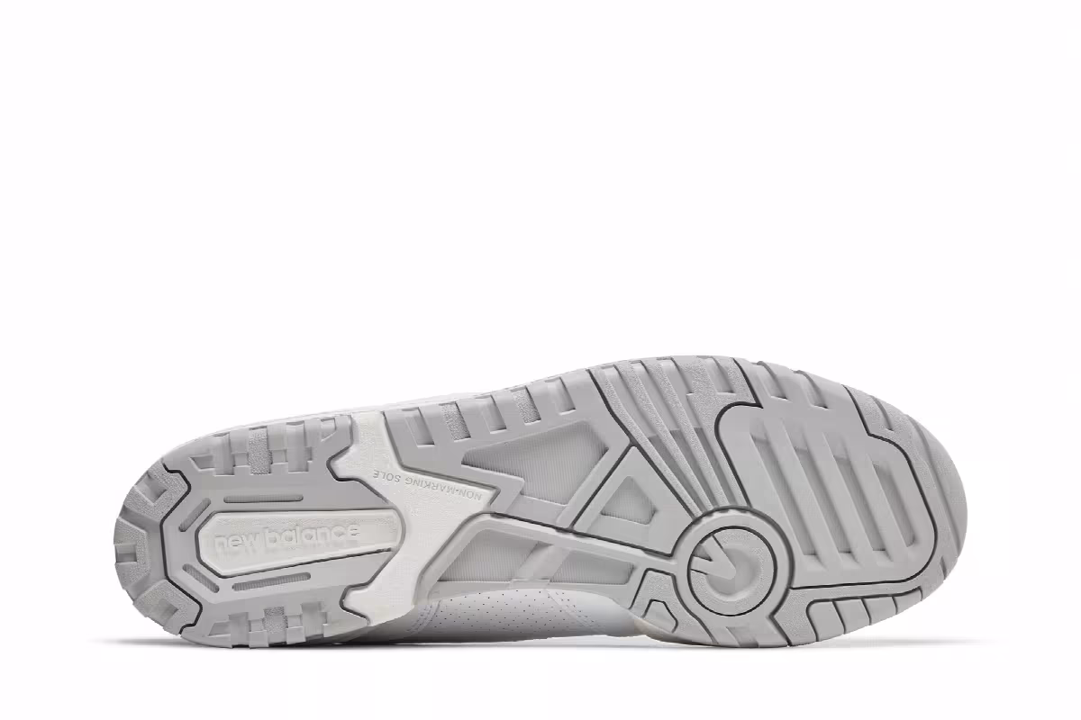 New Balance 550 White Grey, view 5