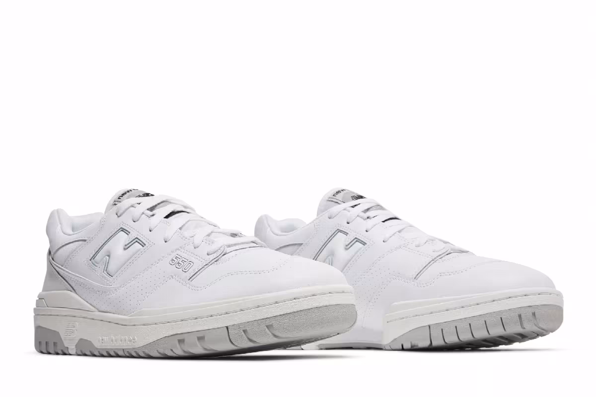 New Balance 550 White Grey, view 9