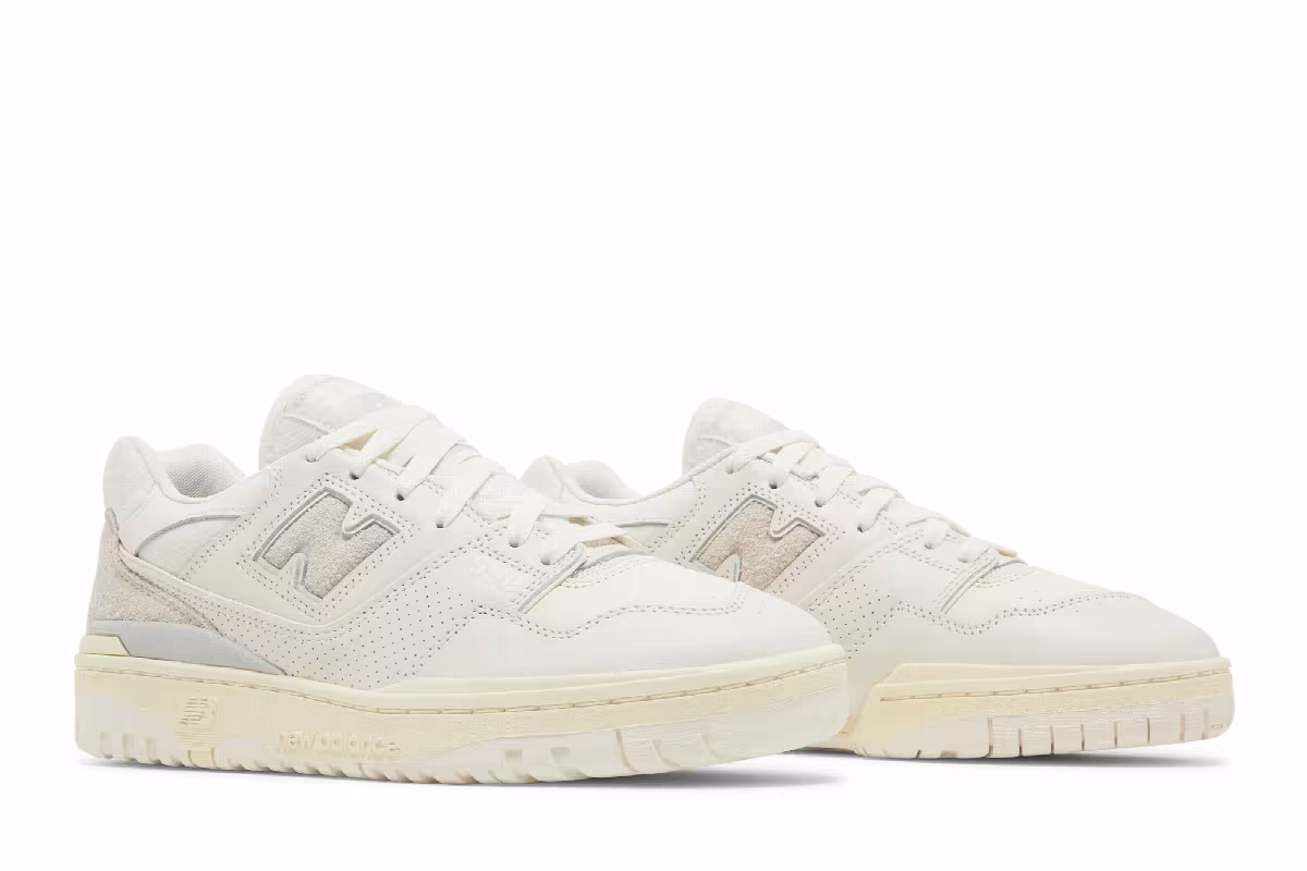 Aimé Leon Dore x New Balance 550 White, view 9