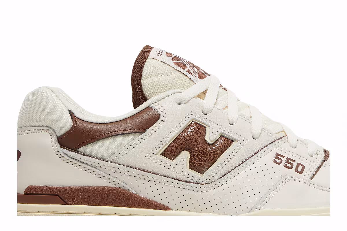 Aimé Leon Dore x New Balance 550 Brown, view 3