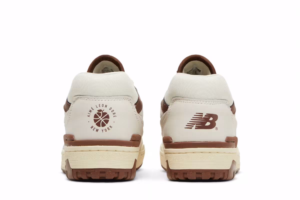 Aimé Leon Dore x New Balance 550 Brown, view 7