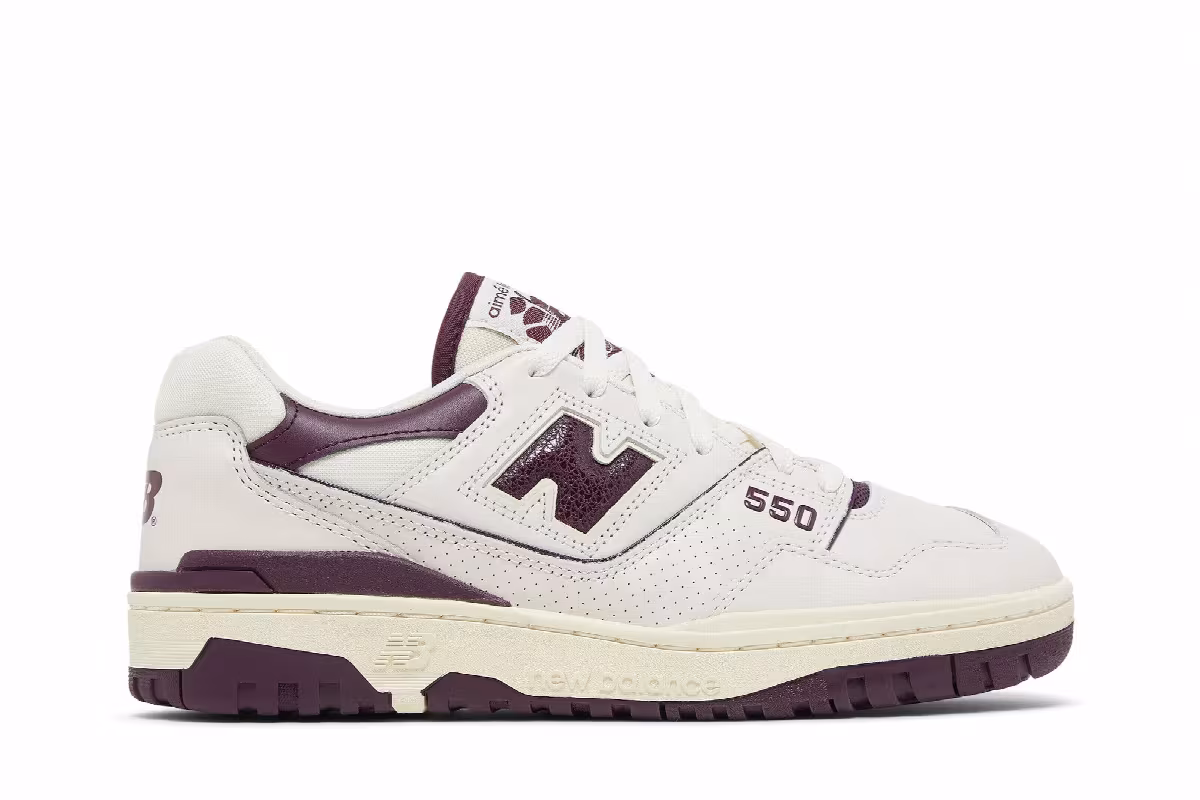 Aimé Leon Dore x New Balance 550 Purple, view 2