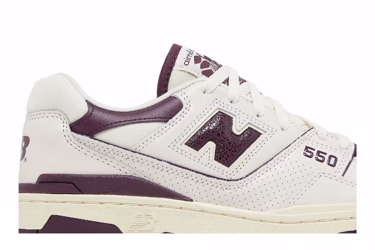 Aimé Leon Dore x New Balance 550 Purple, view 3