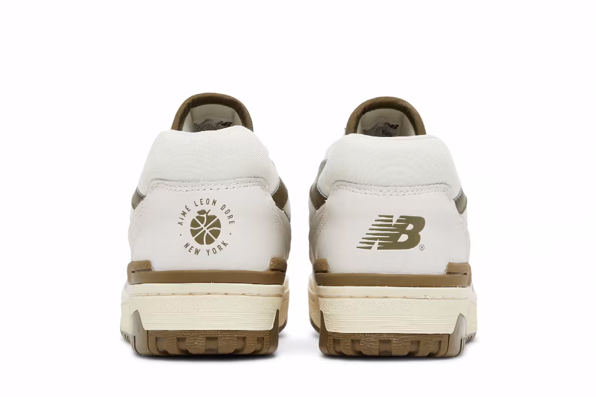 Aimé Leon Dore x New Balance 550 Olive, view 7