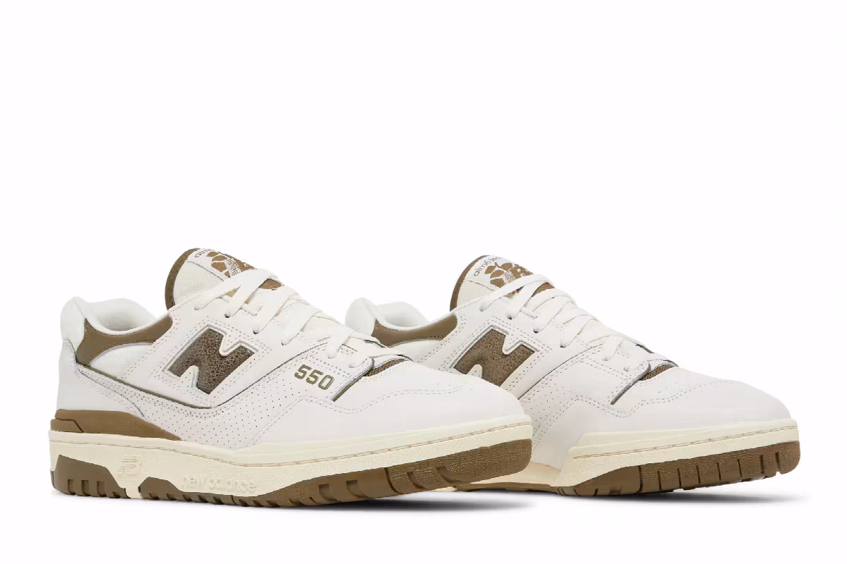 Aimé Leon Dore x New Balance 550 Olive, view 9