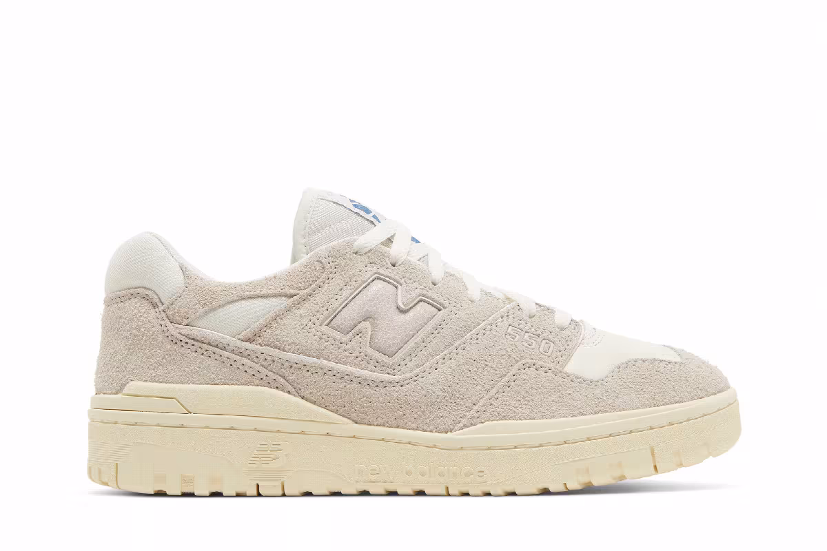 Aimé Leon Dore x New Balance 550 Grey, view 2