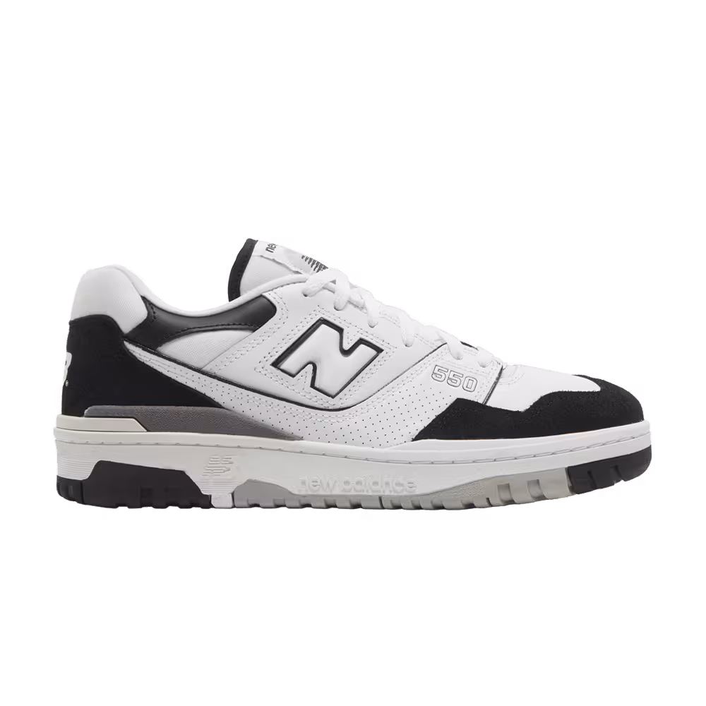 New Balance 550 White Black Rain Cloud