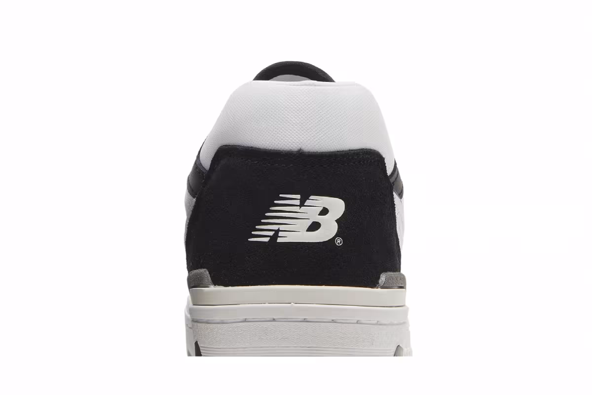 New Balance 550 White Black Rain Cloud, view 8