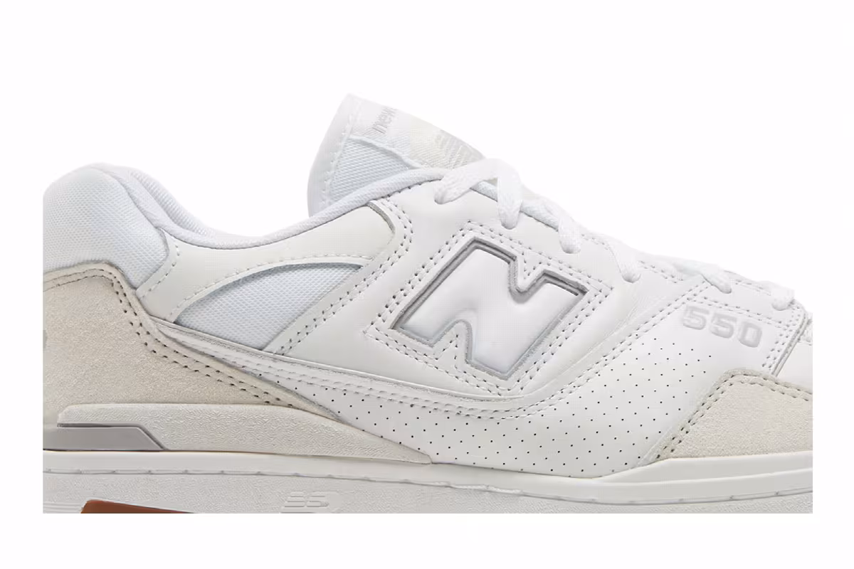 New Balance 550 White Gum, view 3