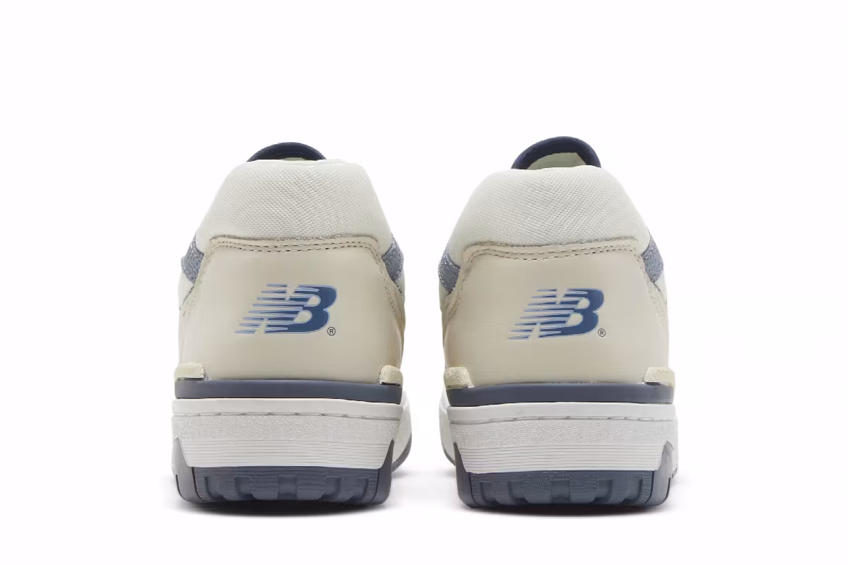 New Balance 550 Beige Vintage Indigo, view 7