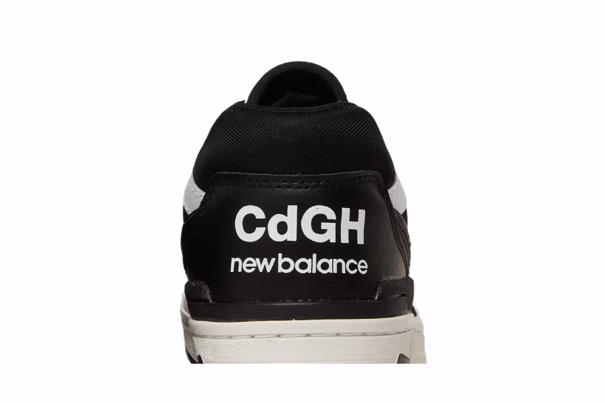 Comme des Garçons Homme x New Balance 550 Black, view 8