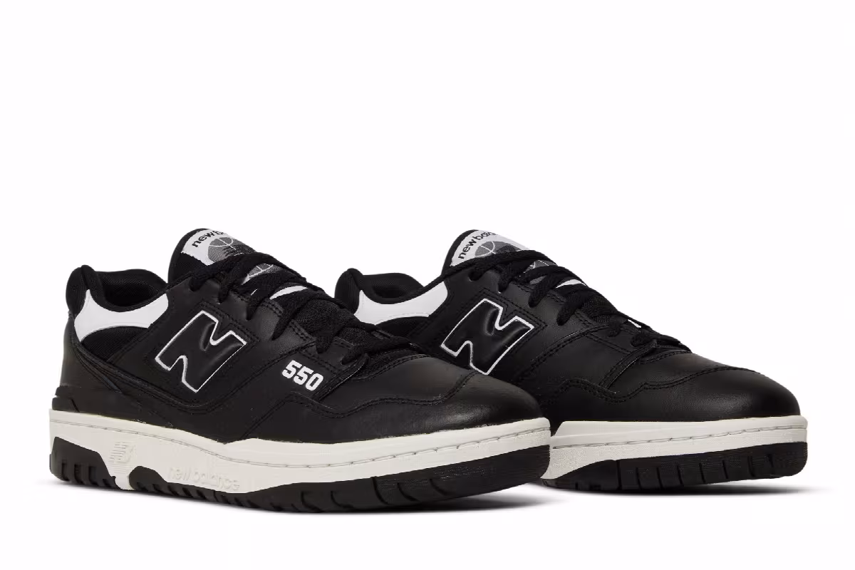 Comme des Garçons Homme x New Balance 550 Black, view 9
