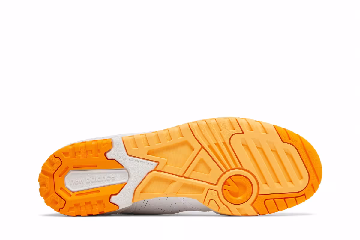 New Balance 550 Lakers Pack - Vibrant Orange, view 5