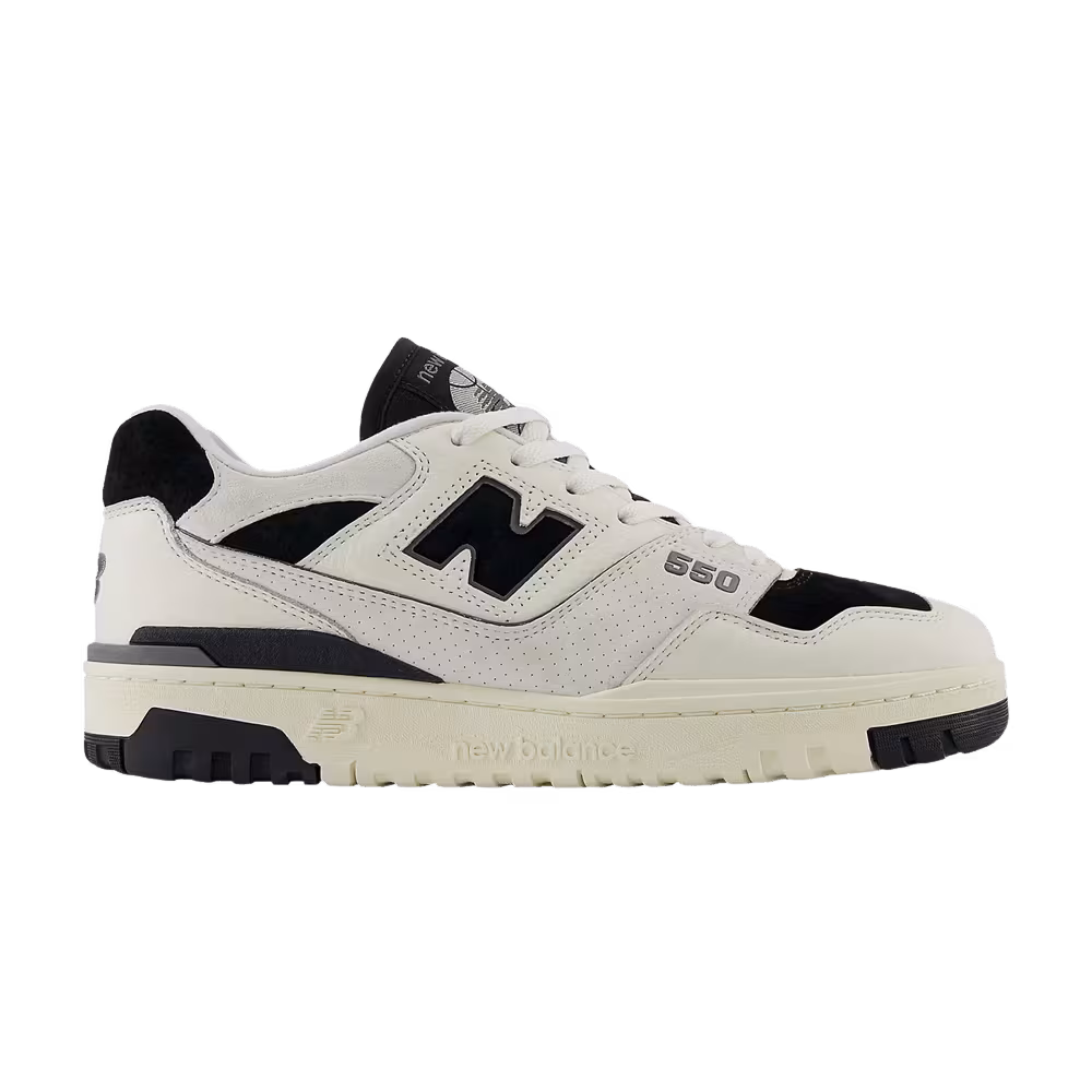 New Balance 550 Sea Salt Black