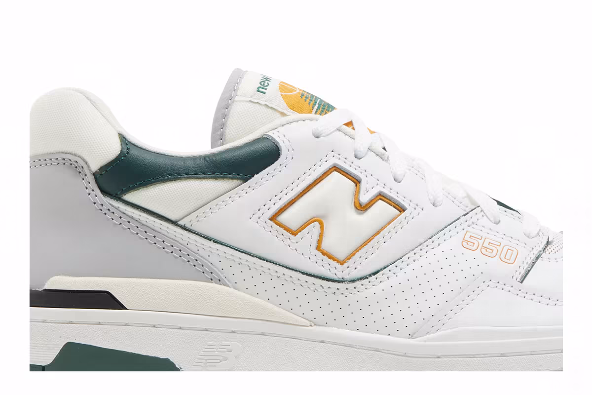 New Balance 550 Nightwatch Green, view 3