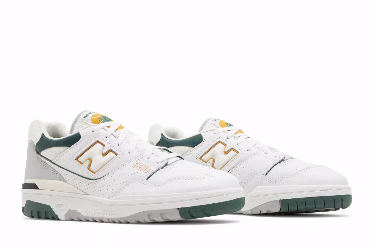 New Balance 550 Nightwatch Green, view 9