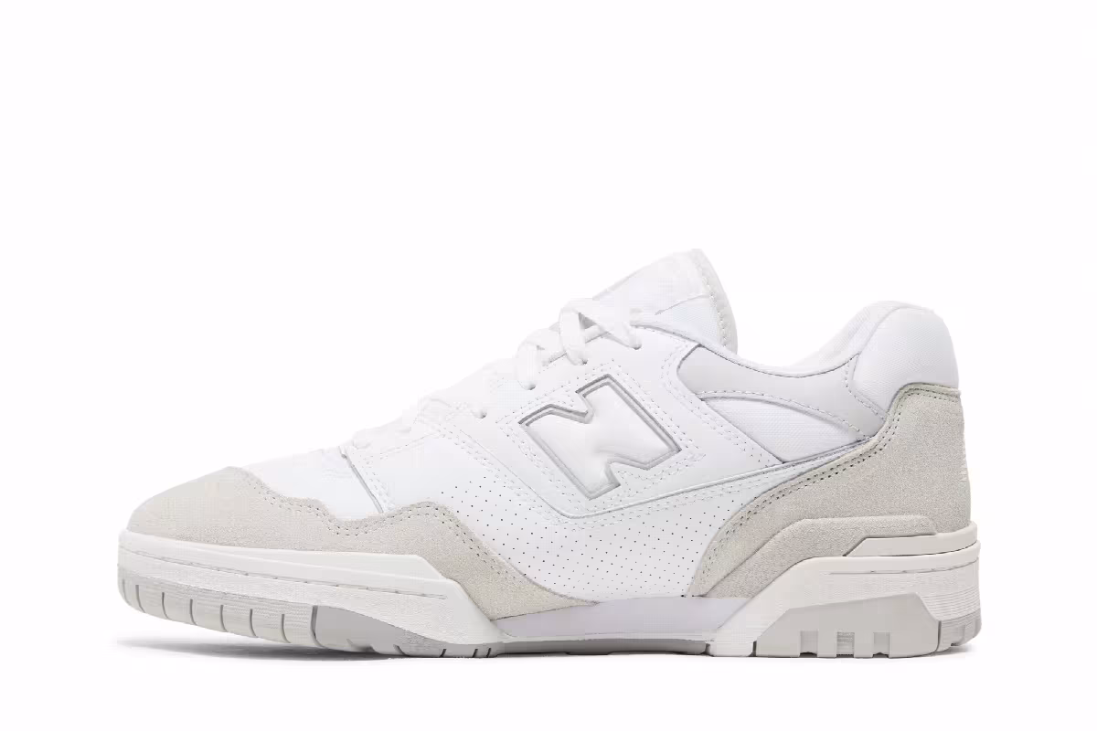 New Balance Men's 550 Summer Fog Rain Cloud, view 4