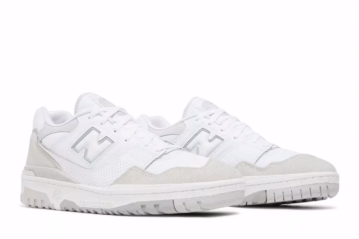 New Balance Men's 550 Summer Fog Rain Cloud, view 9