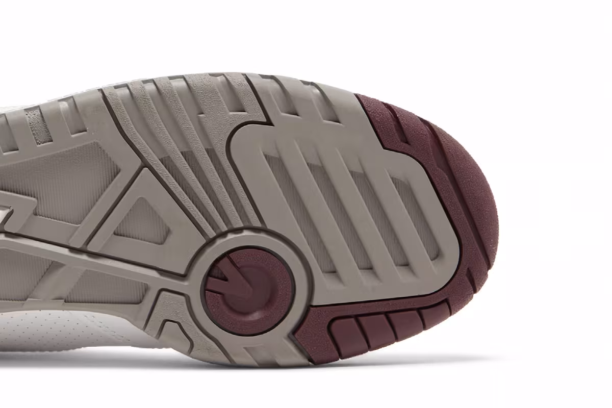New Balance 550 Burgundy Turquoise, view 6