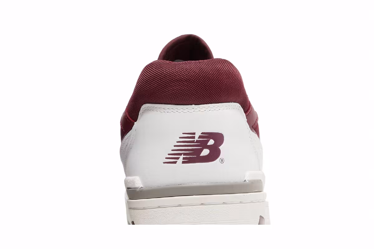 New Balance 550 Burgundy Turquoise, view 8