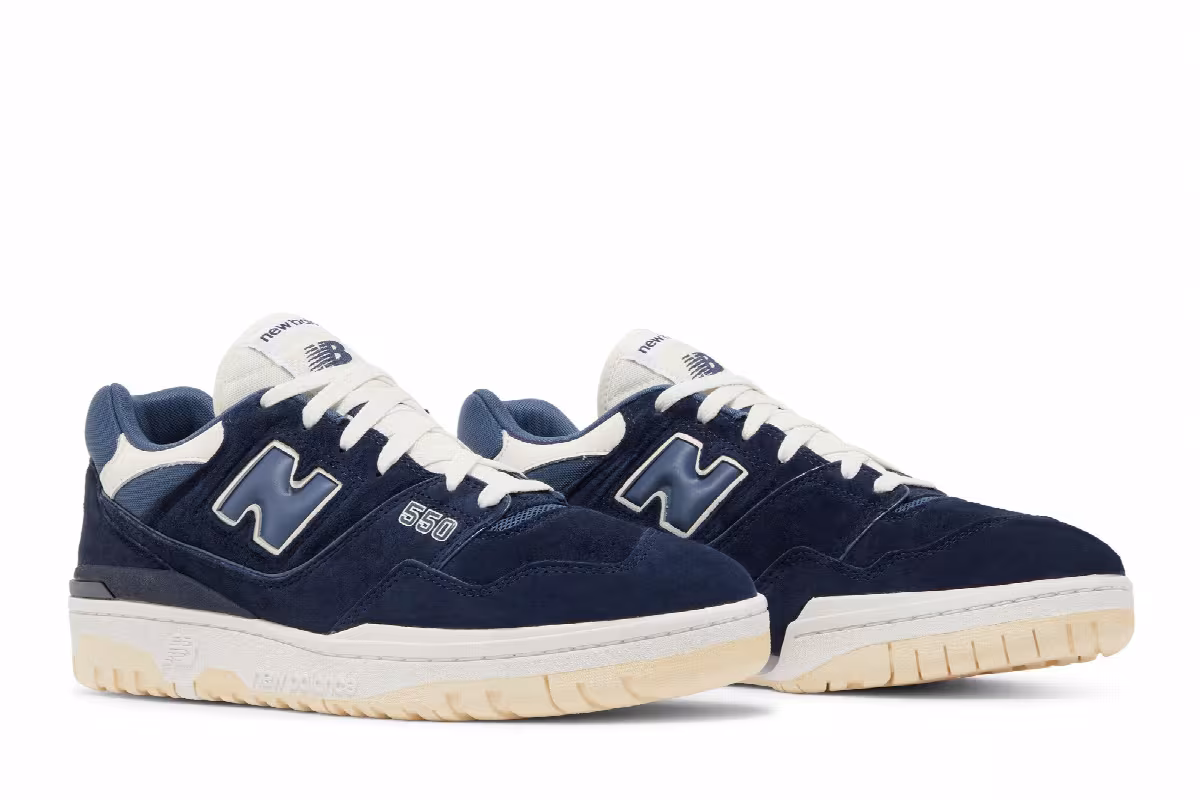 New Balance 550 Indigo Sea Salt, view 9