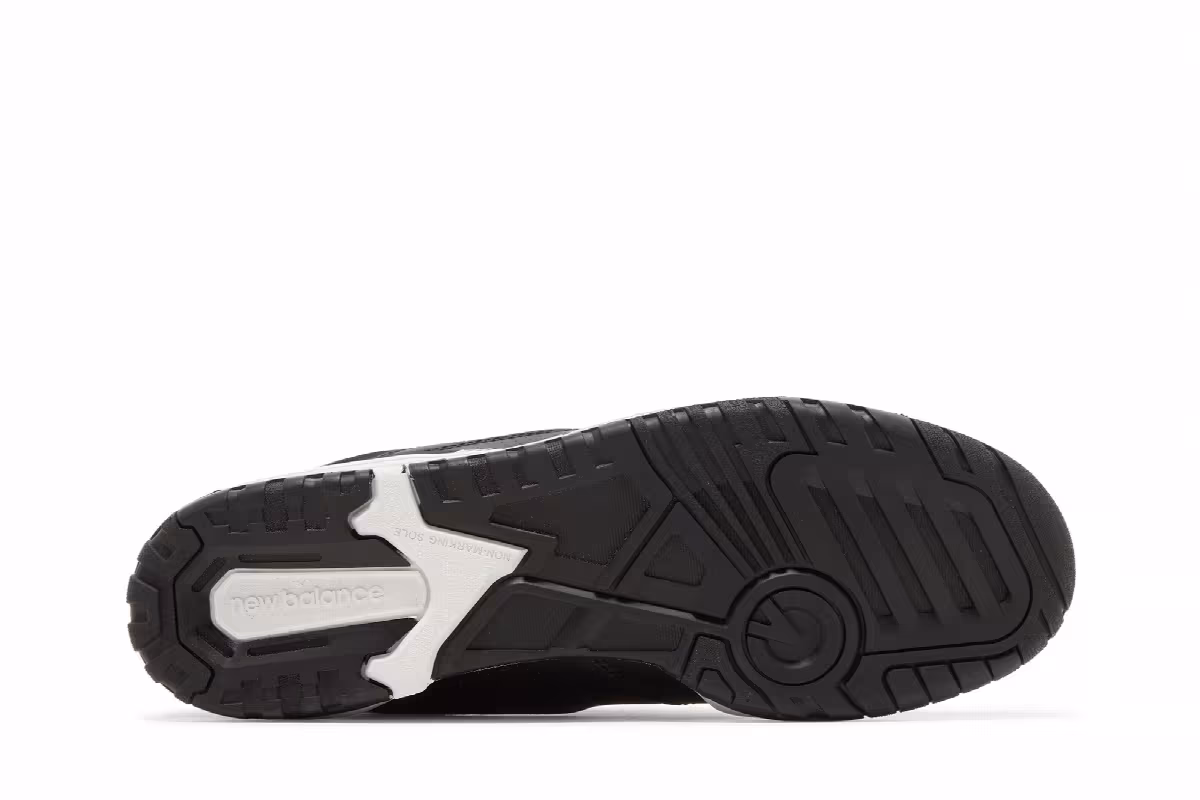 New Balance 550 Black White, view 5