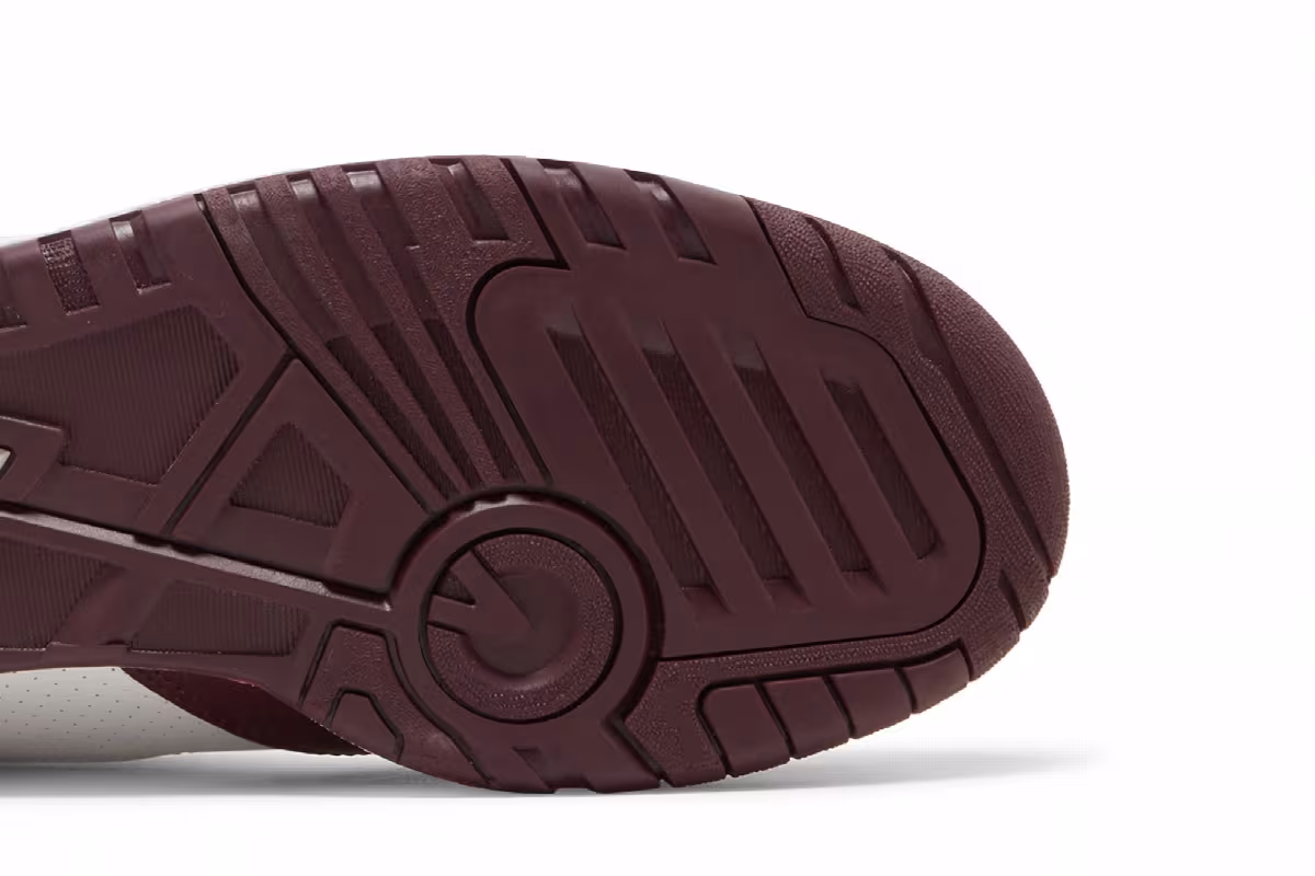 New Balance 550 White Burgundy, view 6