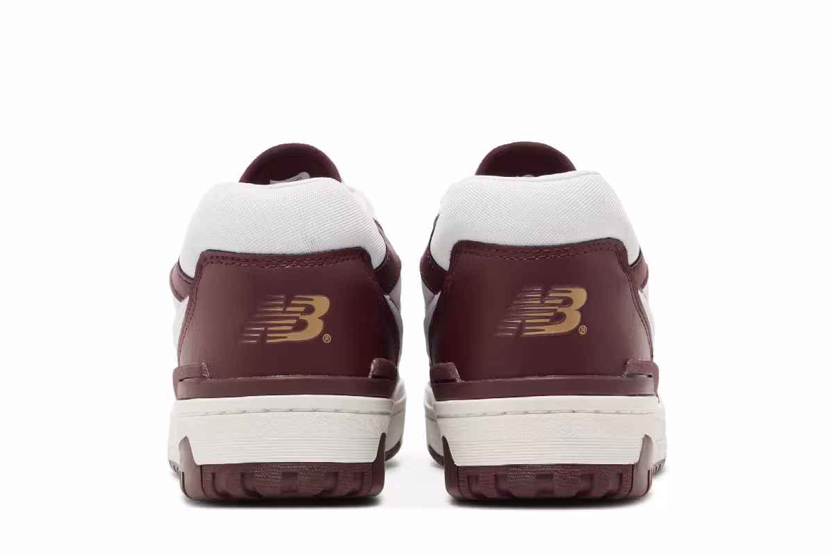 New Balance 550 White Burgundy, view 7