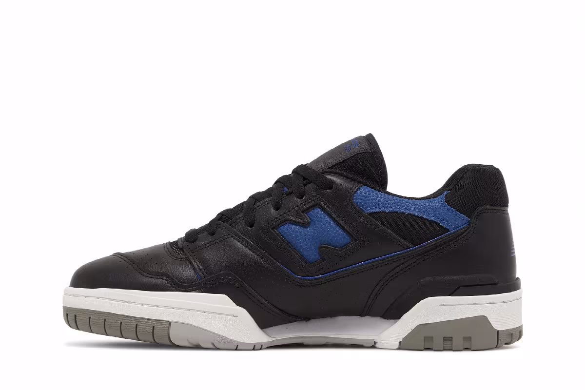 New Balance 550 Black Blue Groove, view 4