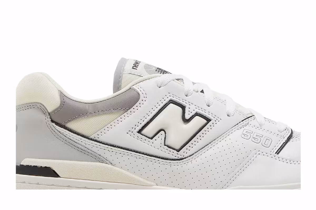 New Balance 550 White Marblehead, view 3