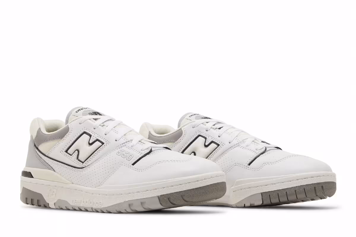 New Balance 550 White Marblehead, view 9