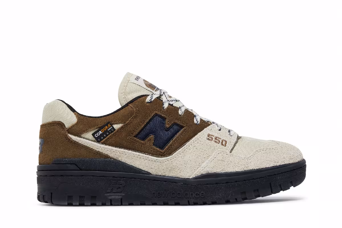 size? x New Balance 550 Cordura Pack - Sand Brown, view 2