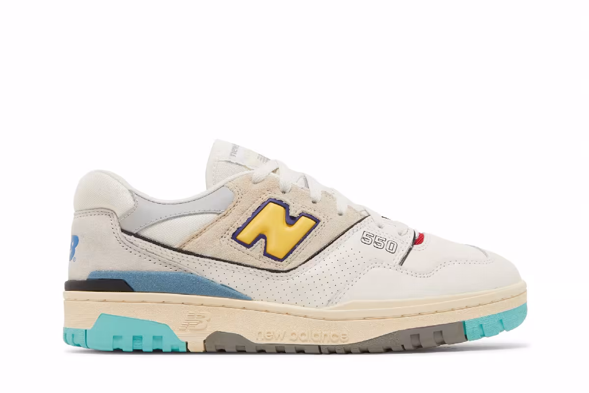 New Balance 550 White Surf, view 2
