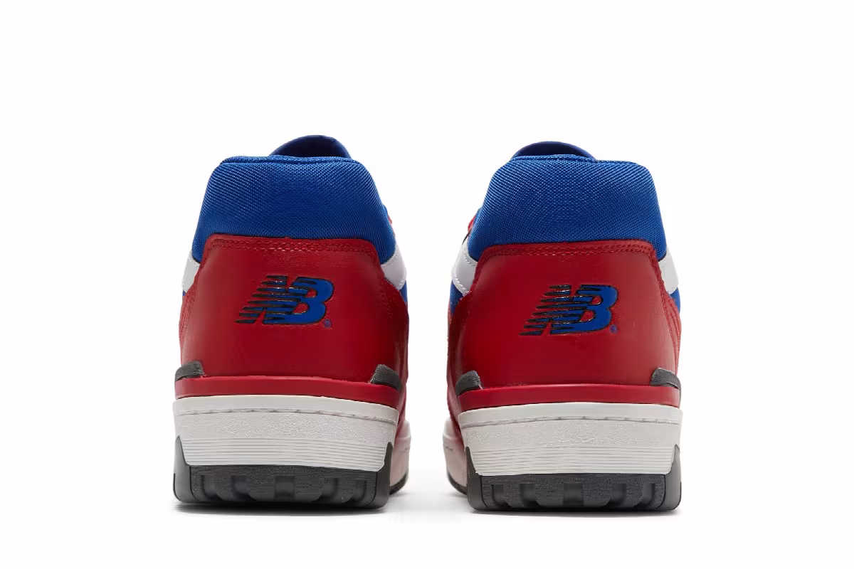New Balance 550 Red Blue, view 7