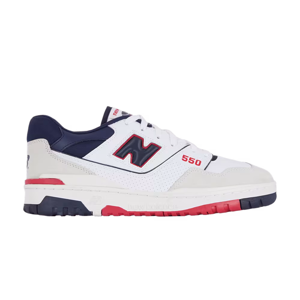 New Balance 550 Premium White Navy