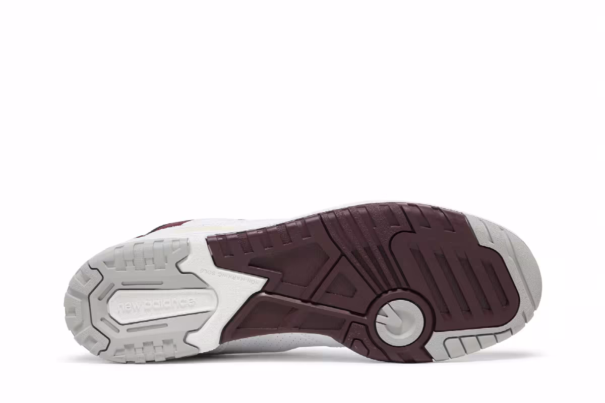 New Balance 550 Burgundy Natural Indigo, view 5