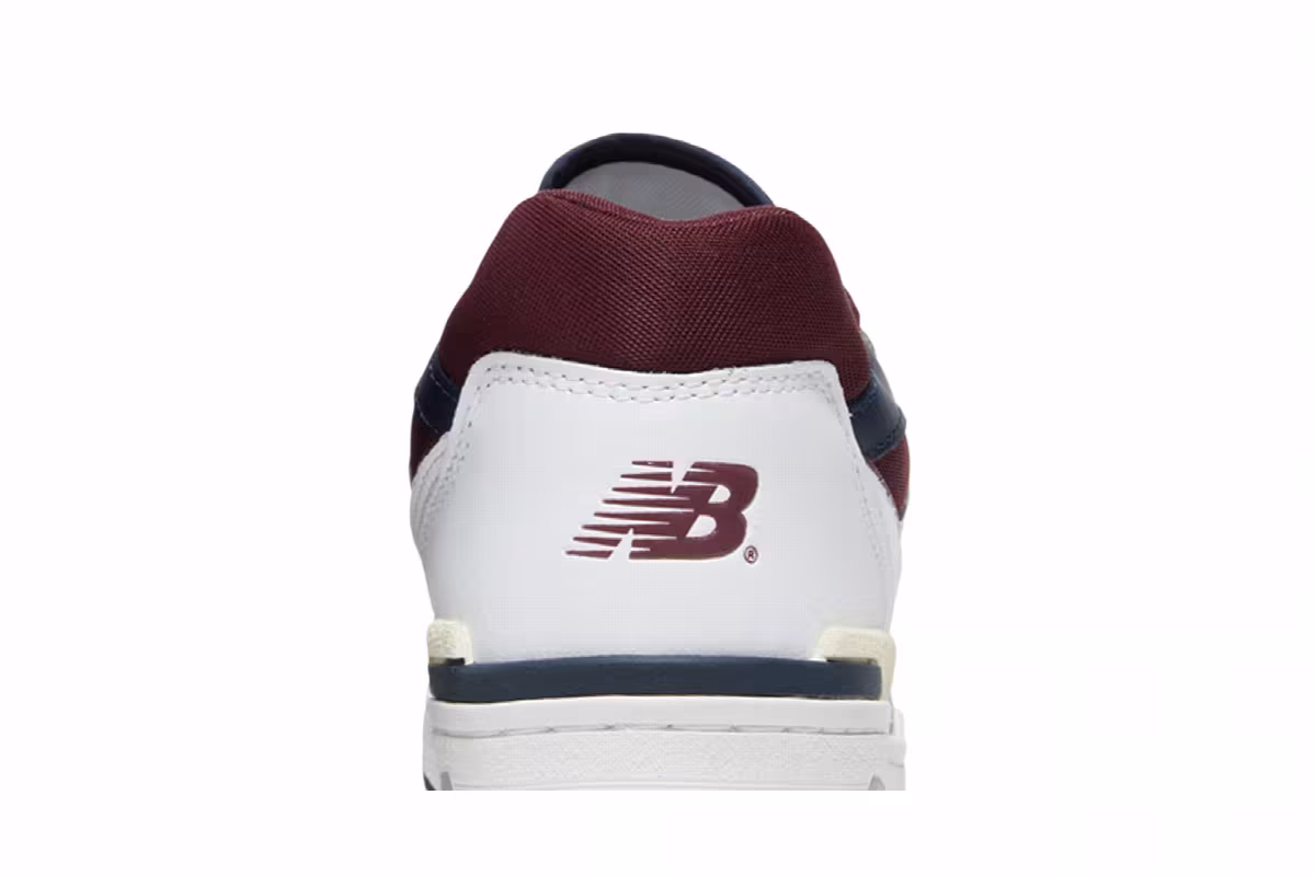New Balance 550 Burgundy Natural Indigo, view 8