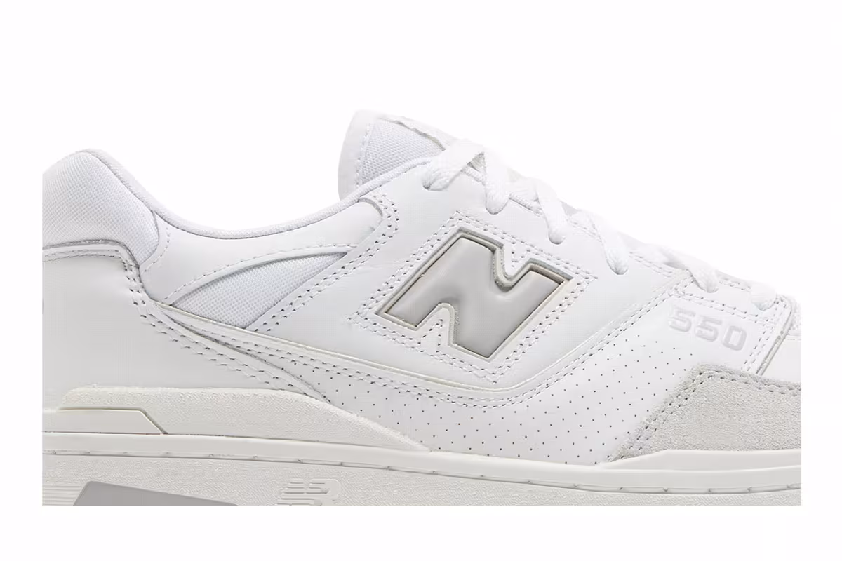 New Balance 550 White Summer Fog, view 3