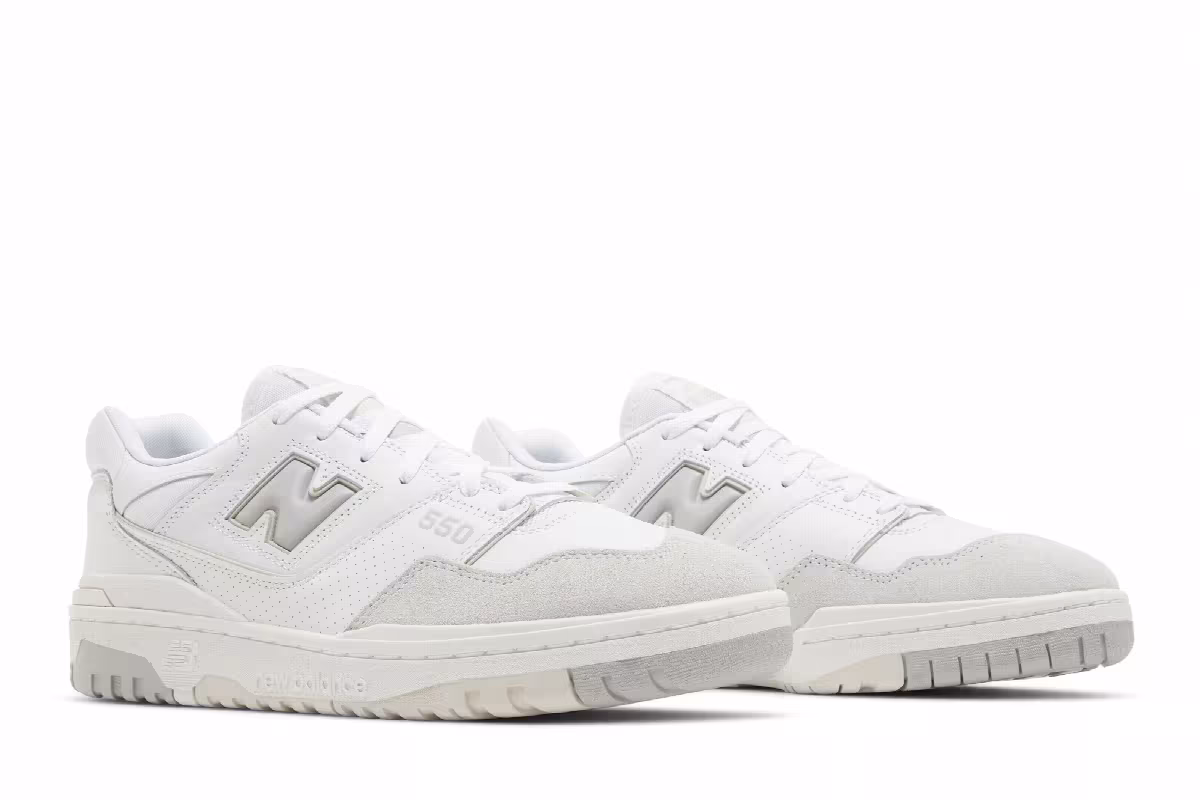 New Balance 550 White Summer Fog, view 9