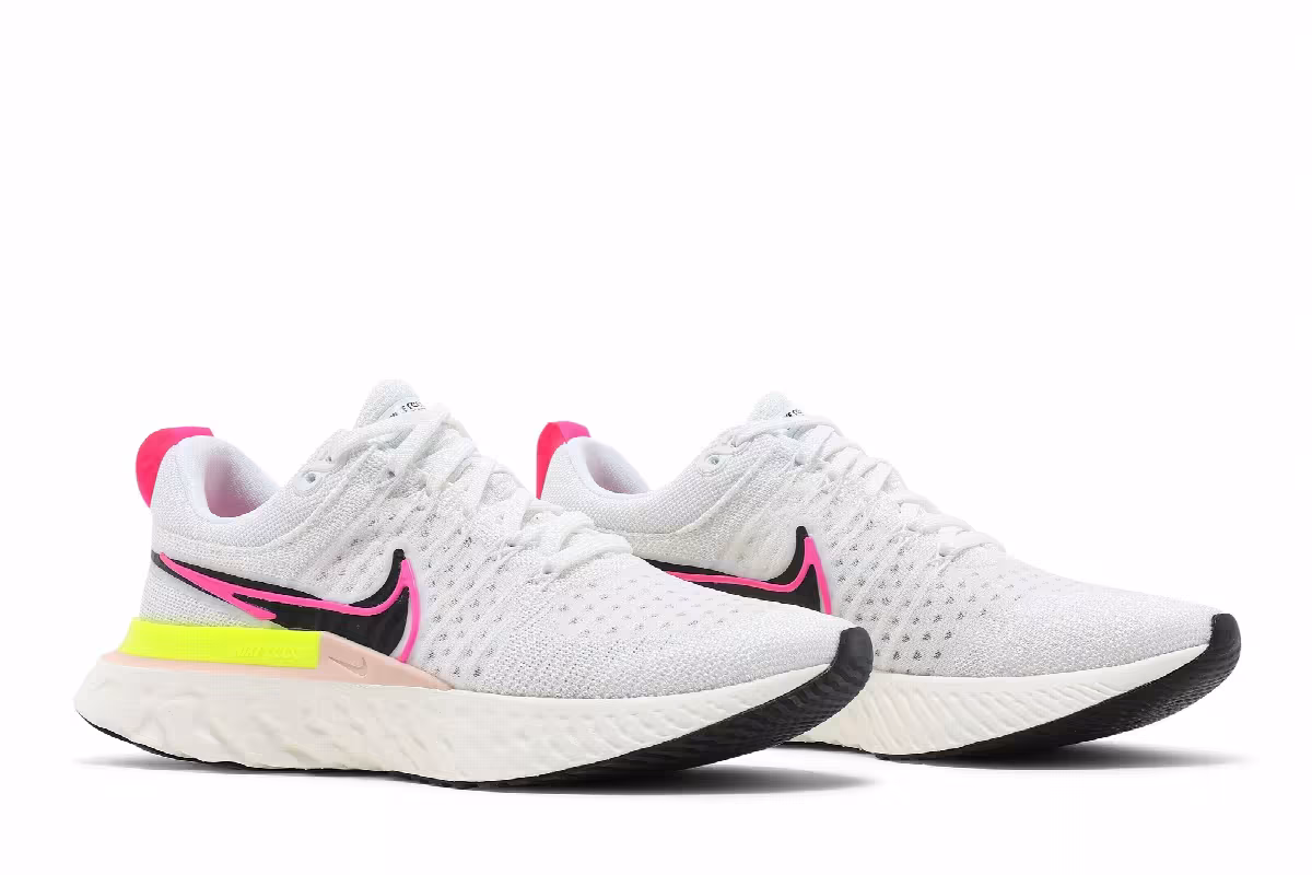 Nike Women's React Infinity Run Flyknit 2 Rawdacious, view 9