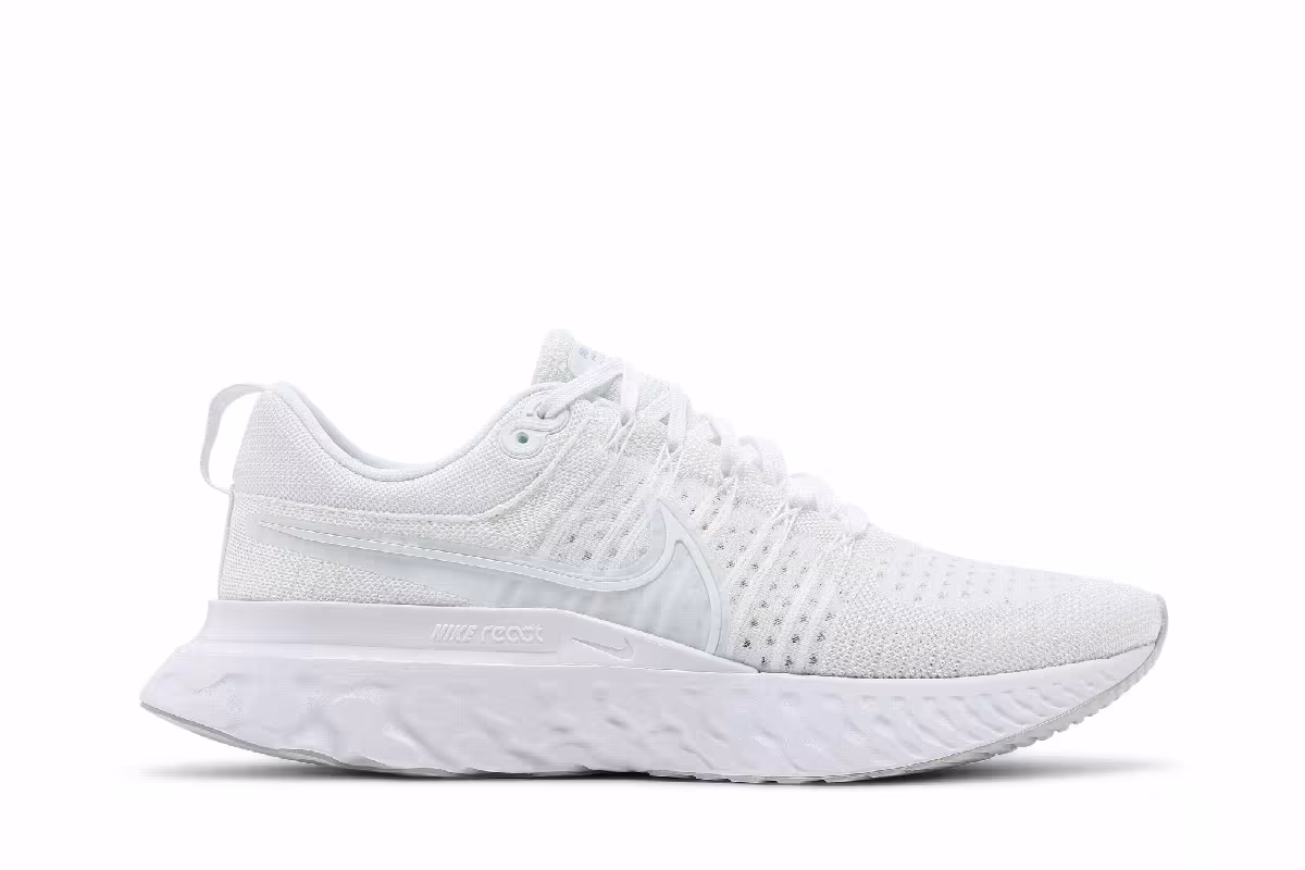 Nike React Infinity Run Flyknit 2 White, view 2
