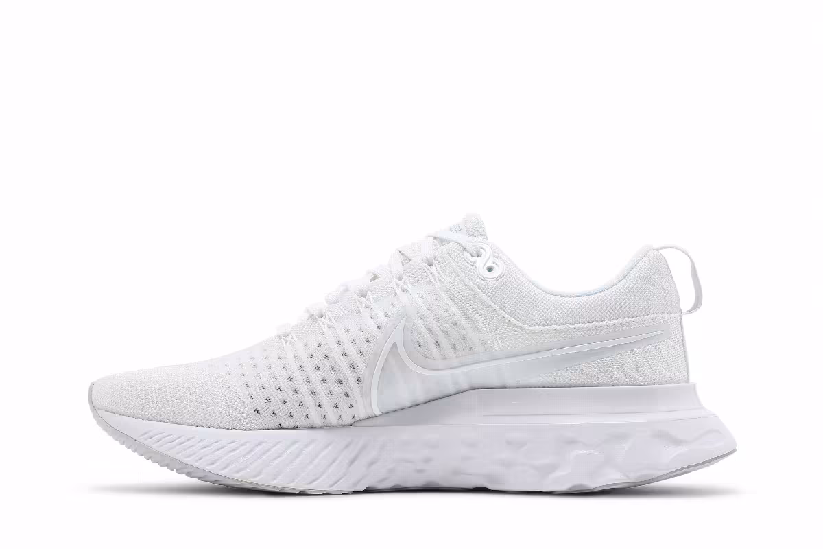 Nike React Infinity Run Flyknit 2 White, view 4